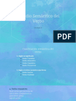 El Verbo - Estudio Semántico PDF