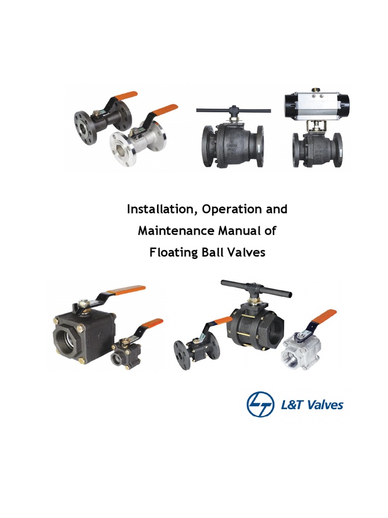 LT Valves Floating Ball Valves PDF