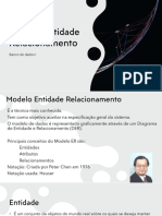 Modelo Entidade Relacionamento - Parte II