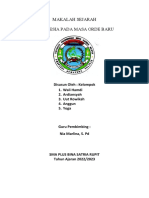 Makalah Sejarah INDONESIA PADA MASA ORDE BARU DAN