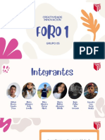 Foro 1 - Creatividad e Innovación PDF