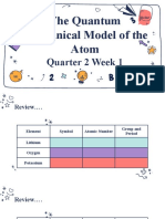Quantum Mechanical Model of The Atom 1