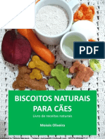 Biscoitos Naturais para Cães - Ebook PDF