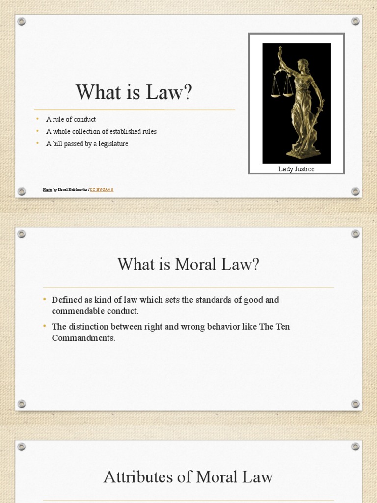 Moral Law GPE PDF