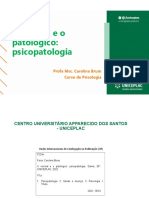O Normal e o Patológico - Psicopatologia PDF