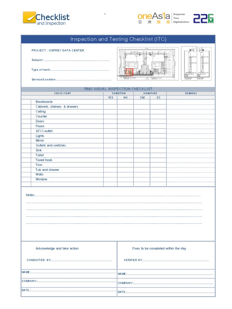 RMU Visual Inspection Checklist | PDF