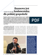 Stabilność finansowa - wywiad z dr Wojciechem Rogowskim dla Home&Market.