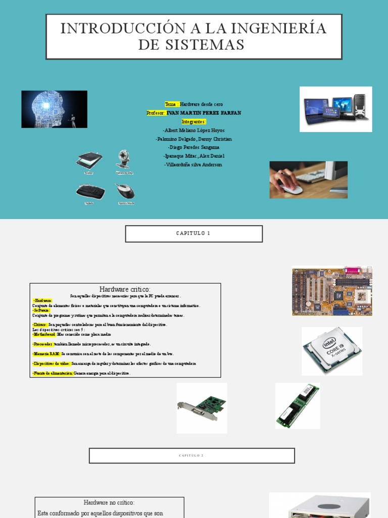 Hardware | PDF | Hardware de la computadora | Ciencias fisicas