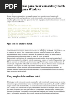 Download Tutorial Batch by Fernando Garca Garca SN64306271 doc pdf
