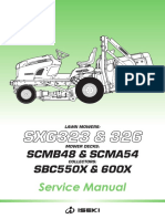 Lawn Mowers - Mower Decks - SCMB48 & Scma54 Collectors - SBC550X & 600X