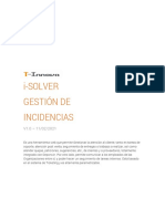 ISolver Gestion Incidencias PDF