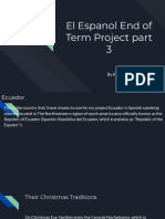 El Espanol End of Term Project Part 3 PDF