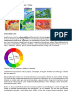 Clase 3 - Colores Cálidos y Fríos PDF