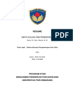Resume 3 Sistem Informasi Pengembangan Karir Guru PDF