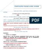 Accord Participe Passé Avec Avoir PDF