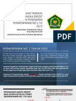Prof Sutikno Kebijakan Transisi Pak Dosen - 31 Maret 2023 PDF