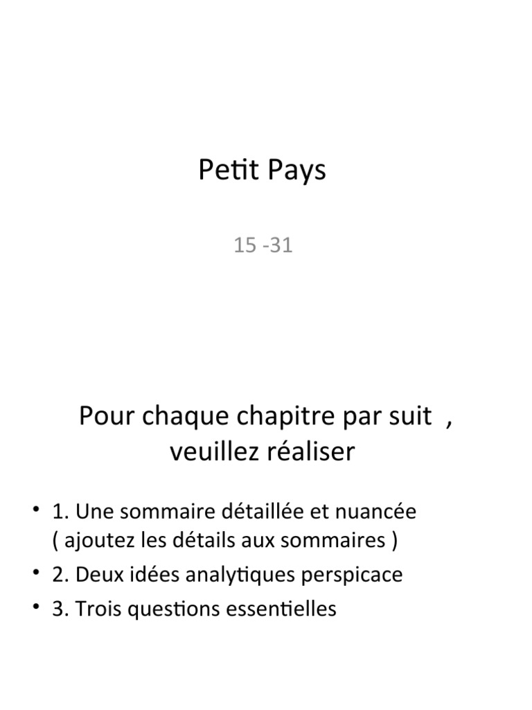 Petit Pays 1631 PDF