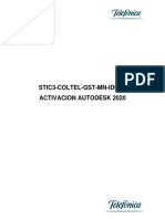 Stic3 - Coltel - GST - MN - Id000 Manual Activacion Autodesk 2020 PDF