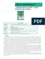 PEI Mundo Aprendamos Jugando 3 Anos Ediciones Mis Logros PDF