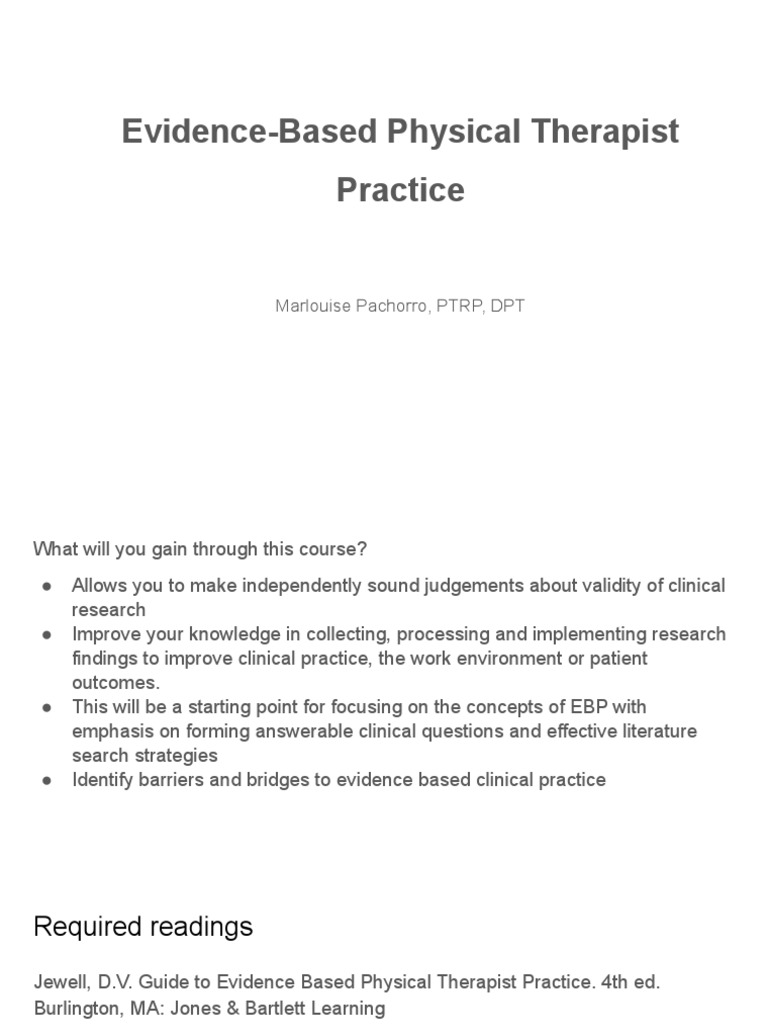 Ebp Ppt 1 7 Pdf Download Free Pdf Validity Statistics Level Of