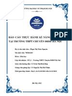 Báo cáo kiến tập lớp 10 Lý PDF