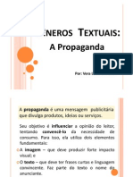 Gênero Textual - Propaganda