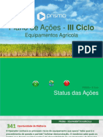 Plano de Ações - Equipamentos Agrícola