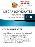 Carbohydrate Reactions and Tests