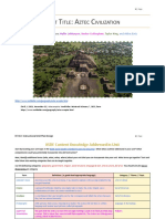Aztec Empire Civilization 3