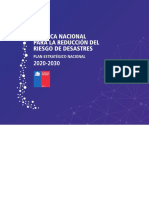 Politica Nacionalgestión Reducción Del Riesgo de Desastres 2020 2030 PDF