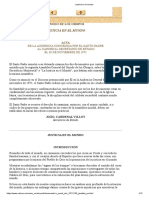 Justicia en El Mundo - Sínodo de Los Obispos PDF