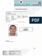 Certificado de La Reniec PDF
