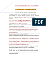 Orientações para Preenchimento Da Procuração PDF