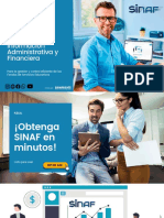 SINAF Sistema de Información Administrativa y Financiera PDF