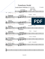 Pentafonia Modal - Score