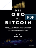 Del Oro Al Bitcoin - Nik Bhatia