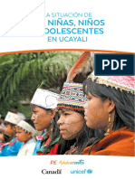 Situación Niñas, Niños Ucayali - Diseño Curricular - 230501 - 155727 PDF