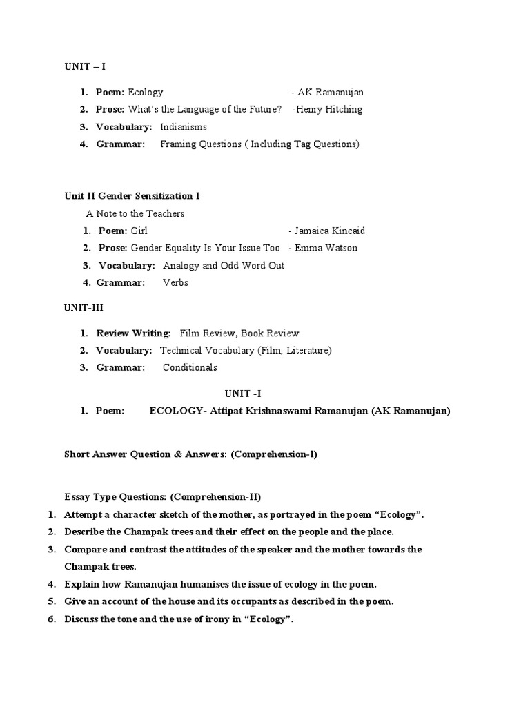 SYLLABUS MATERIALS visual data 2
