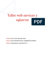 Taller de Web Services y SQL Server