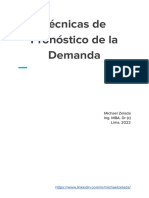 Taller Técnicas de Pronósticos PDF