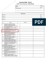 Checklist APQP para conector