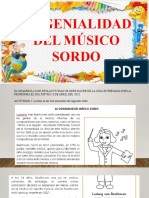 La Genialidad Del Musico Sordo