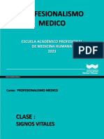 Signos vitales: frecuencia cardiaca, respiratoria, presión arterial y temperatura