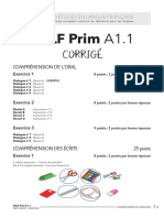 Delf Prim A1 1 Corrige PDF