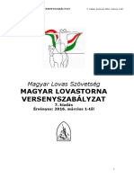 Magyar Lovastorna Szabalyzat 20160226VK PDF