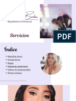 Brochure Maquillaje Profesional Monica Borbon