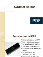PIN DIAGRAM OF 8085 MICROPROCESSOR