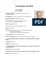 Biografia Jorge Sampaio