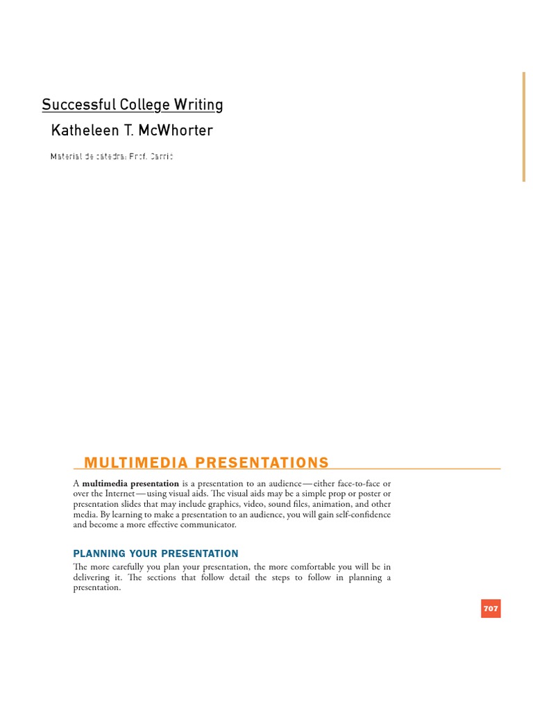 Effective Multimedia Presentations Guide | PDF