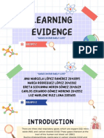 Learning Evidence - Team 2 PDF